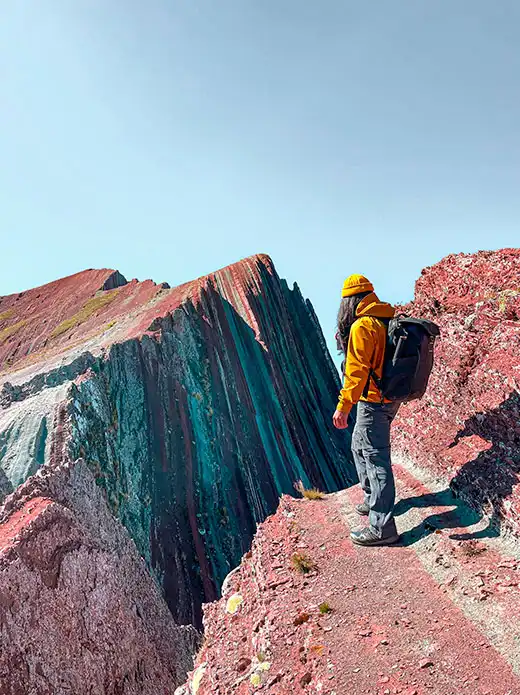 Best view of Pallay Punchu Mountain